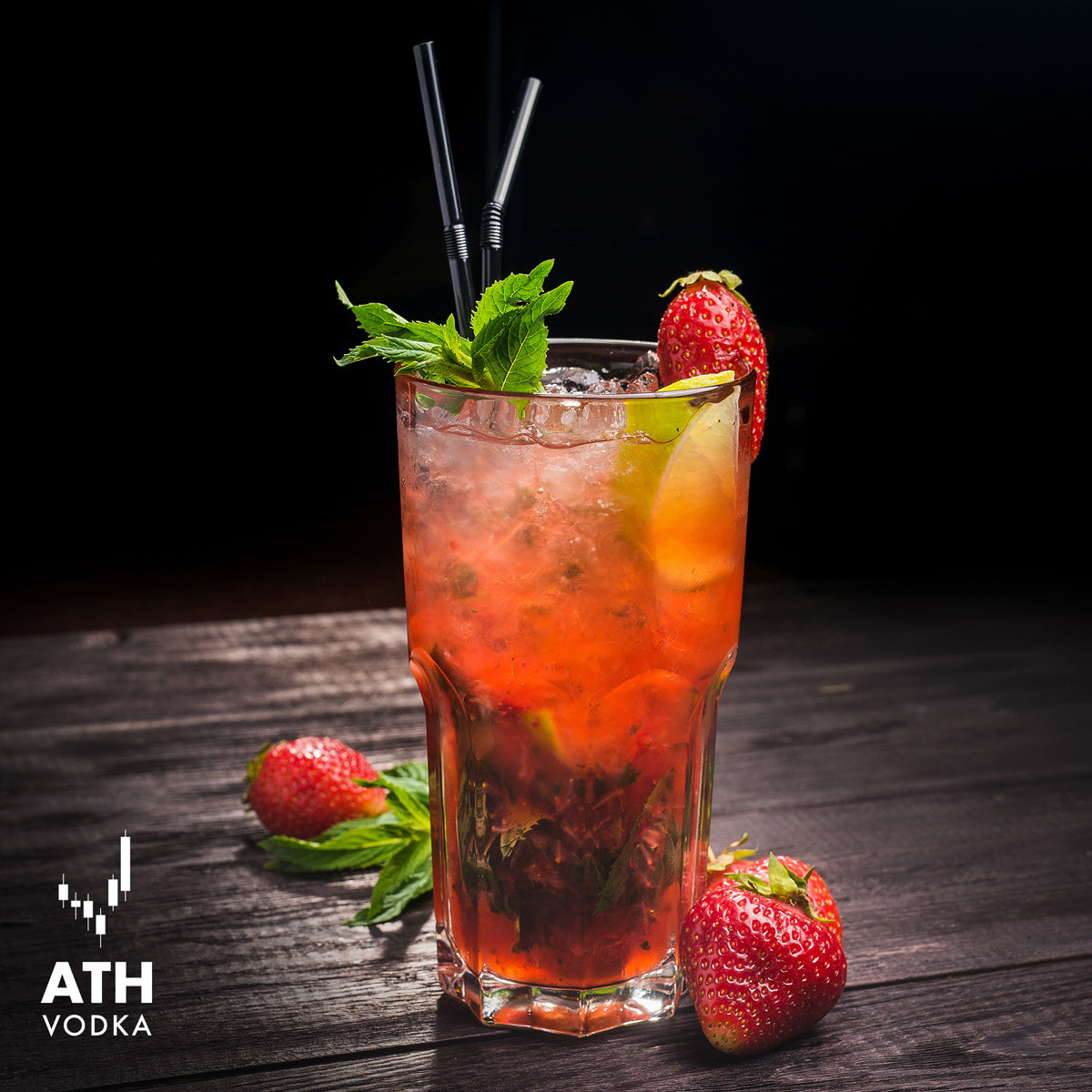 ATH - Strawberry Vodka Mojito