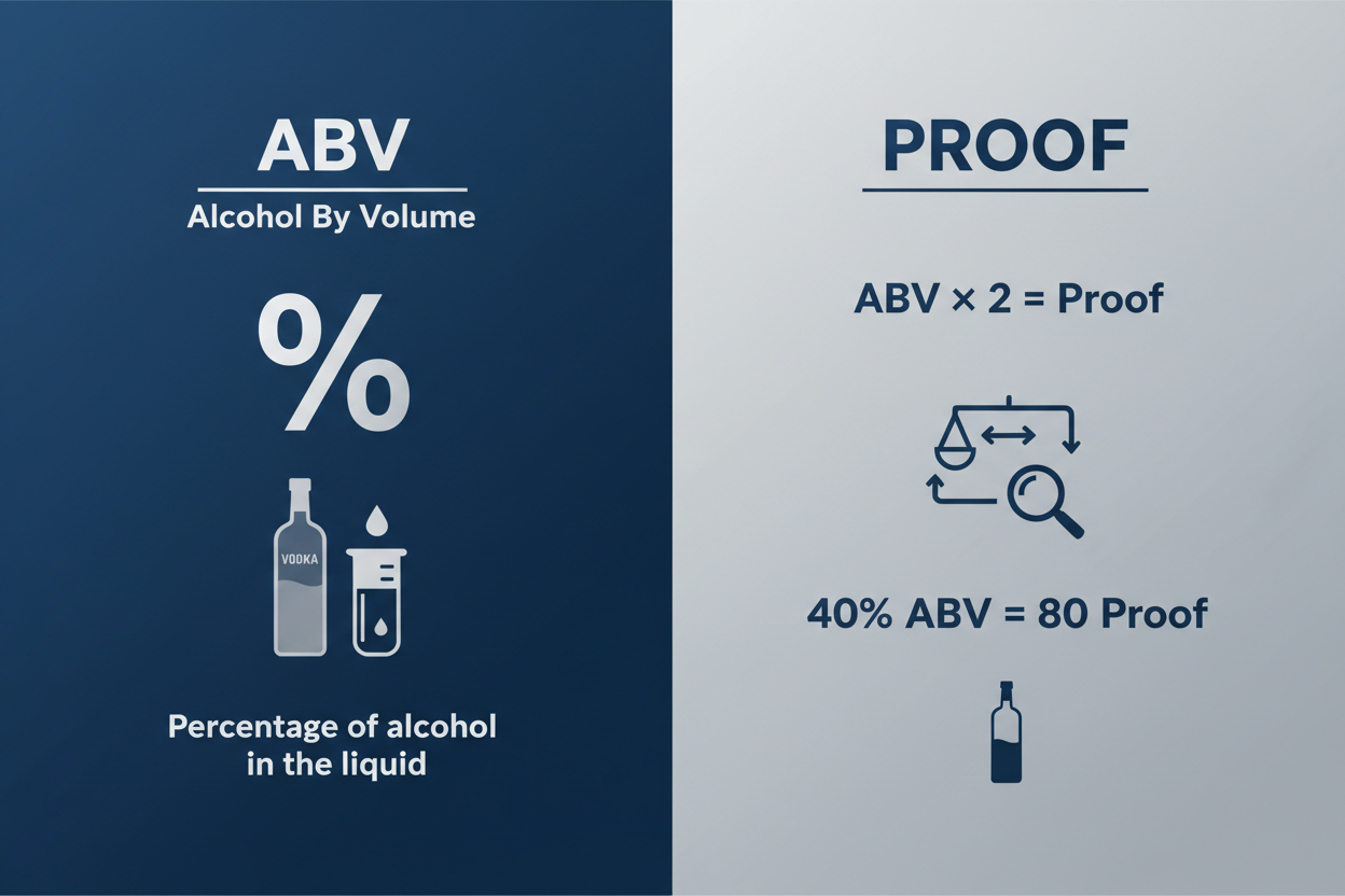 What’s the Difference Between ABV and Proof? – ATH Vodka